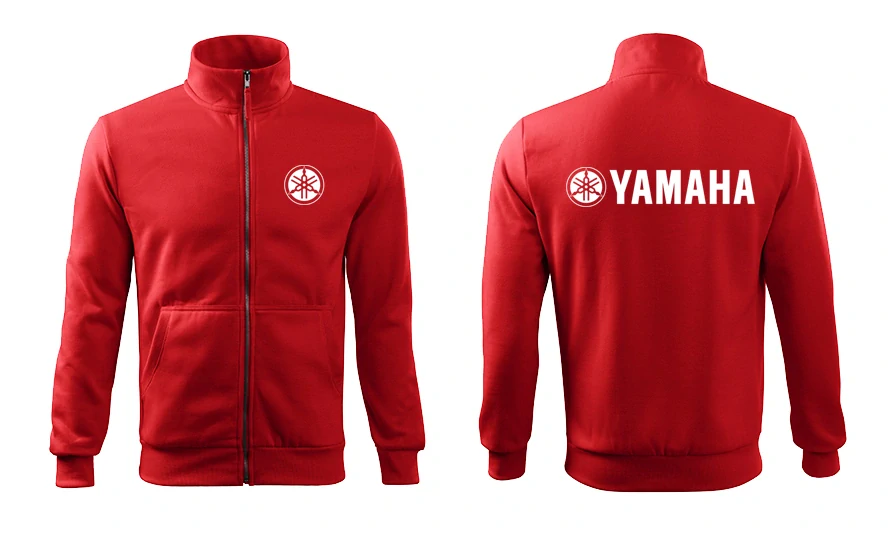 Mikina na zips s motívom Yamaha