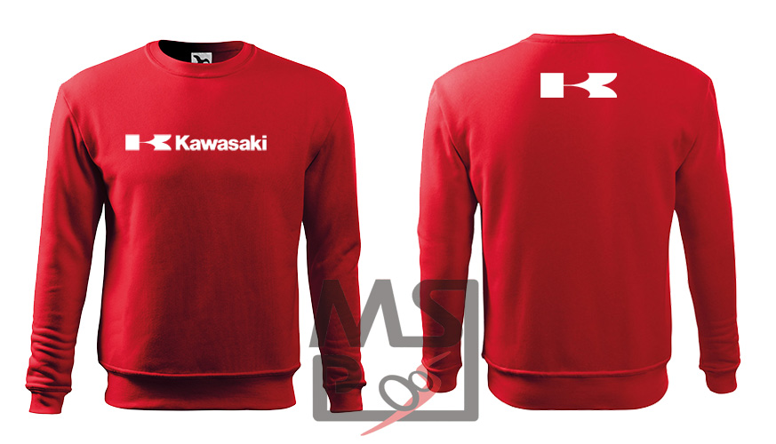 Mikina s motívom Kawasaki 69