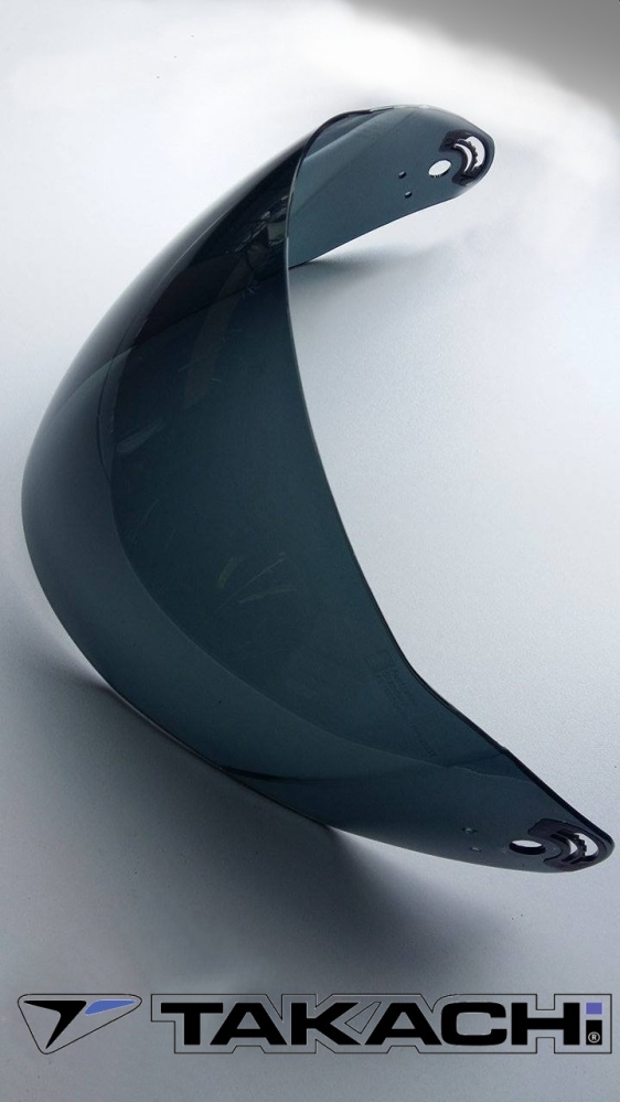 TAKACHi Priezor tmavý prilba TK-10