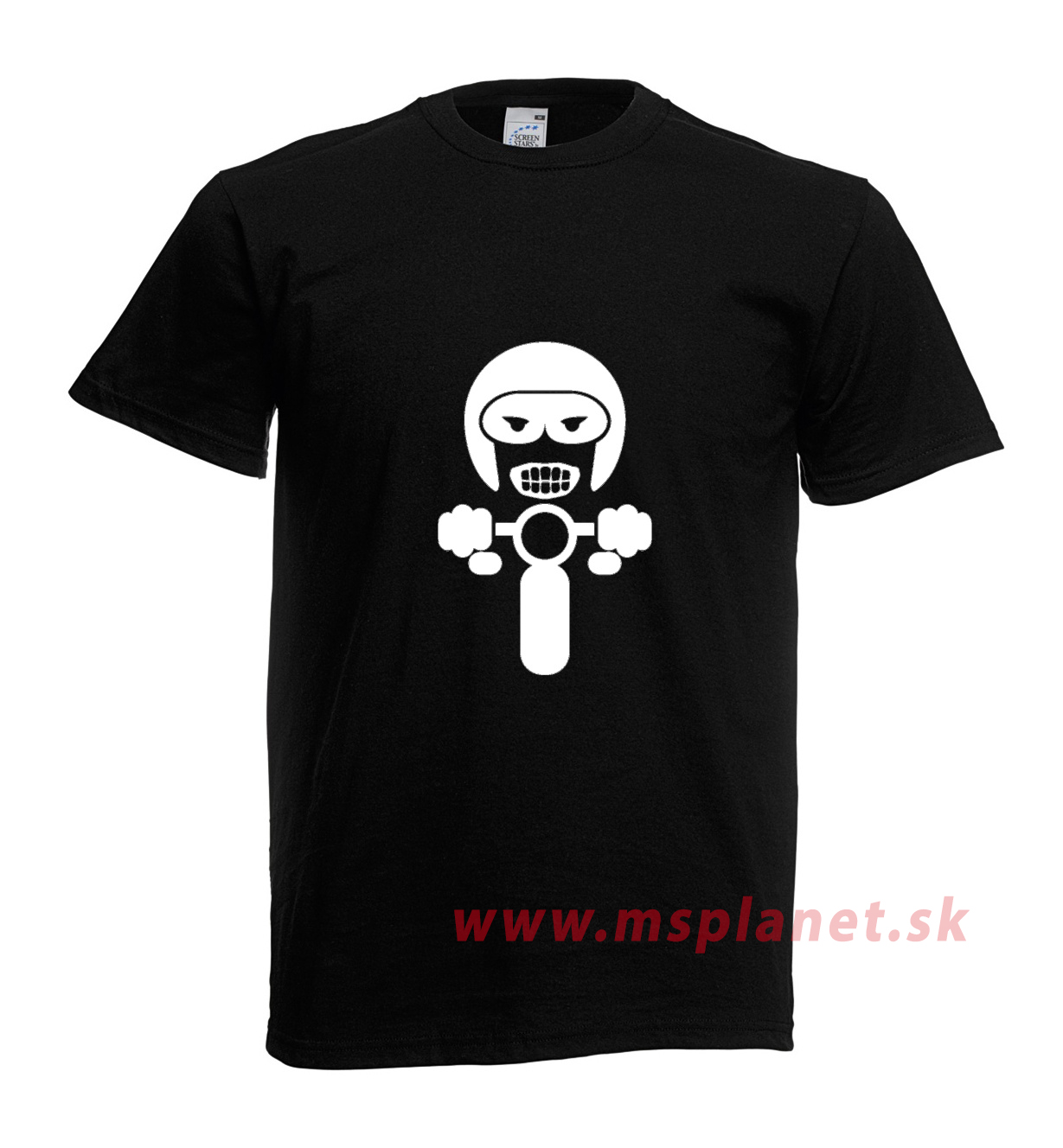 Pánske tričko s moto motívom 18 motoman