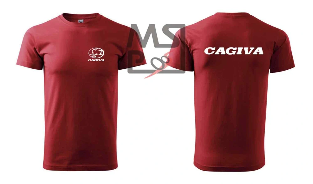 Tričko s motívom Cagiva 02