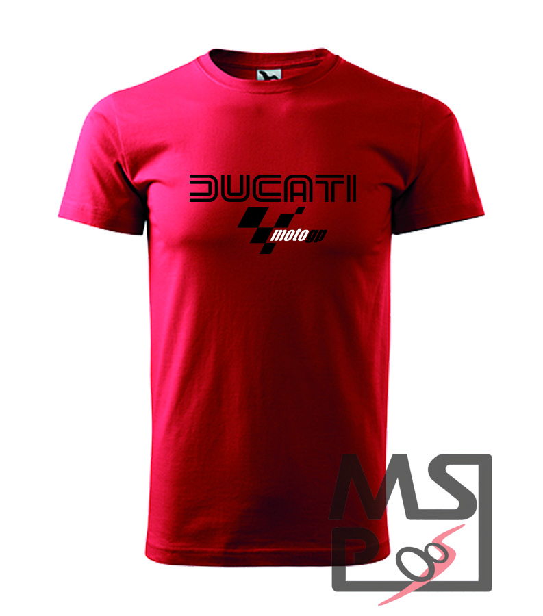 Pánske tričko s motívom Ducati MotoGP