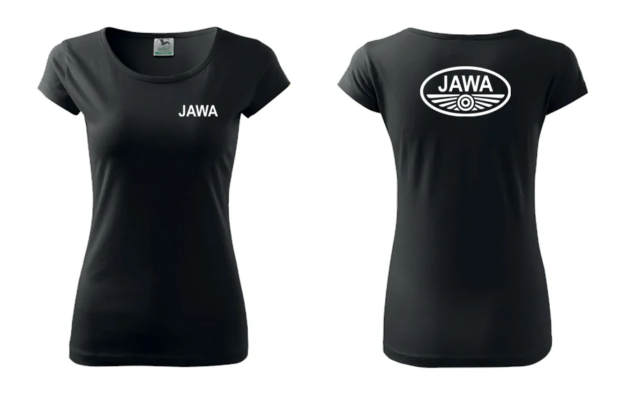 Dámske tričko s motívom Jawa 06