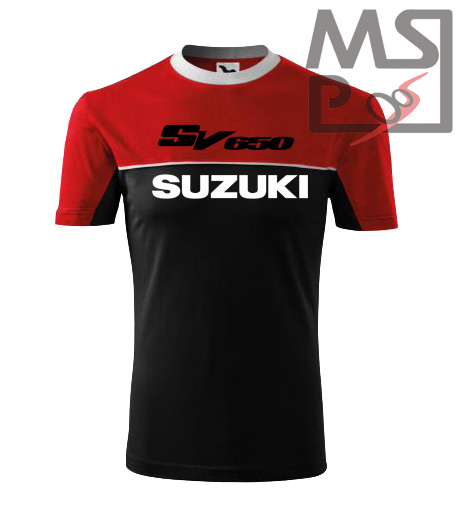 Pánske tričko s motívom Suzuki SV650