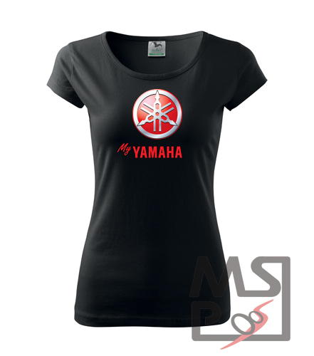 Dámske tričko s moto motívom 66 My YAMAHA