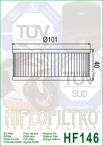 HIFLOFILTRO Olejový filter HF146