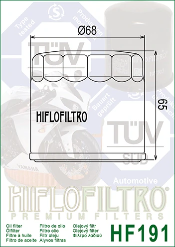 HIFLOFILTRO Olejový filter HF191