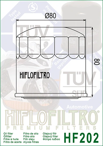 HIFLOFILTRO Olejový filter HF202