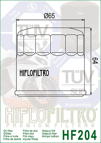 HIFLOFILTRO Olejový filter HF204
