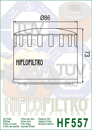HIFLOFILTRO Olejový filter HF557