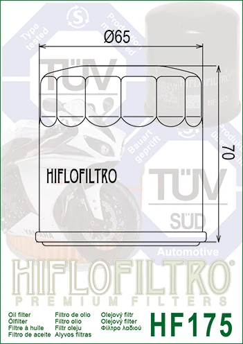 HIFLOFILTRO Olejový filter HF175