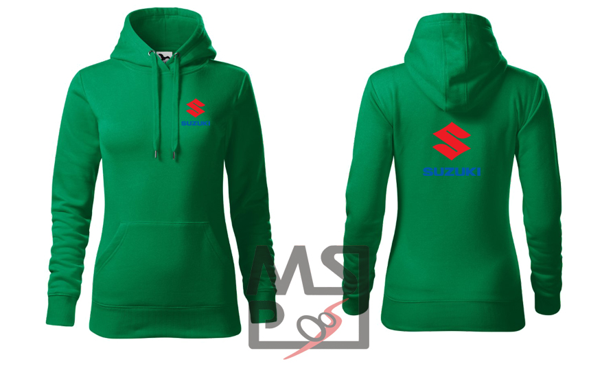 Dámska mikina s motívom 04 Suzuki