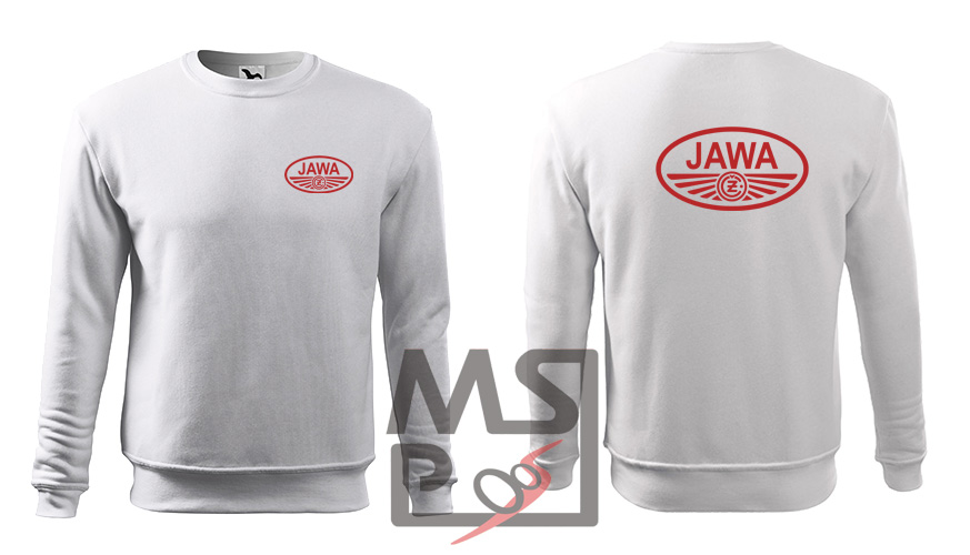 Pánska mikina s motívom Jawa ČZ