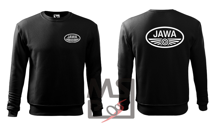 Pánska mikina s motívom Jawa 93