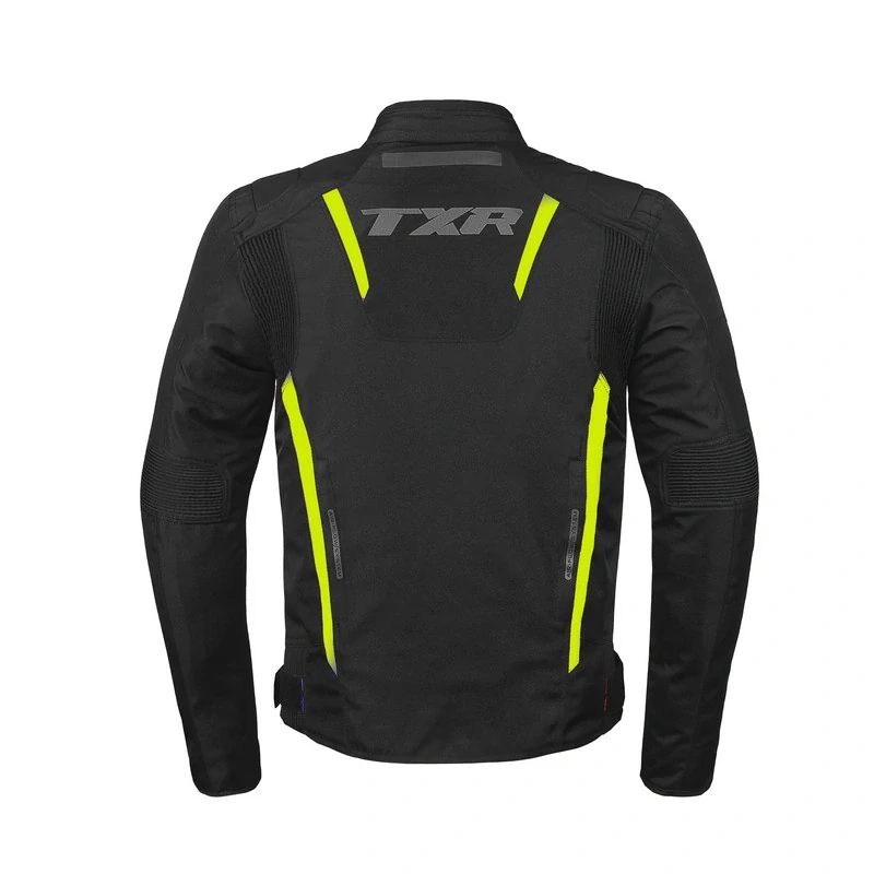 TXR Bunda na motorku Gunner čierno-fluo žltá XXL