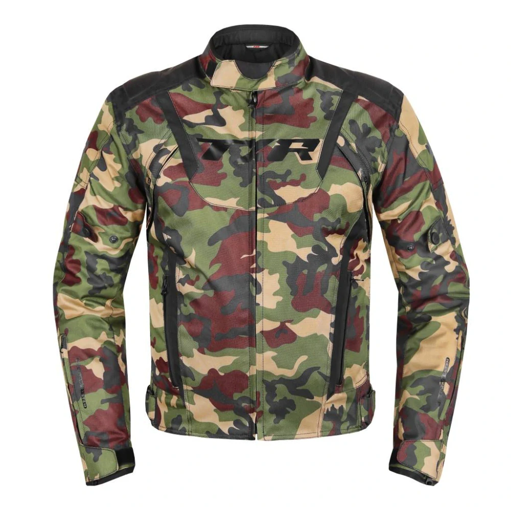 TXR Bunda na motorku Gunner Camo zelená XXL