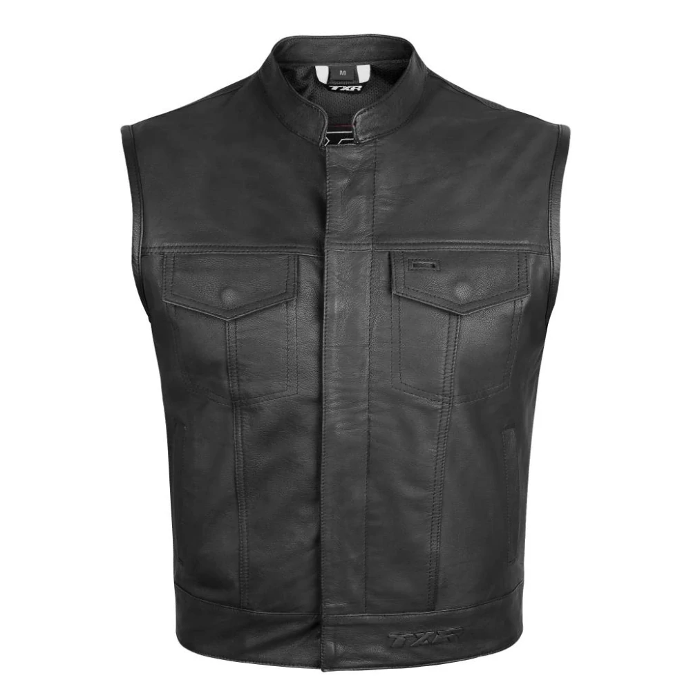 TXR Kožená vesta na motorku Magnum Premium 4XL