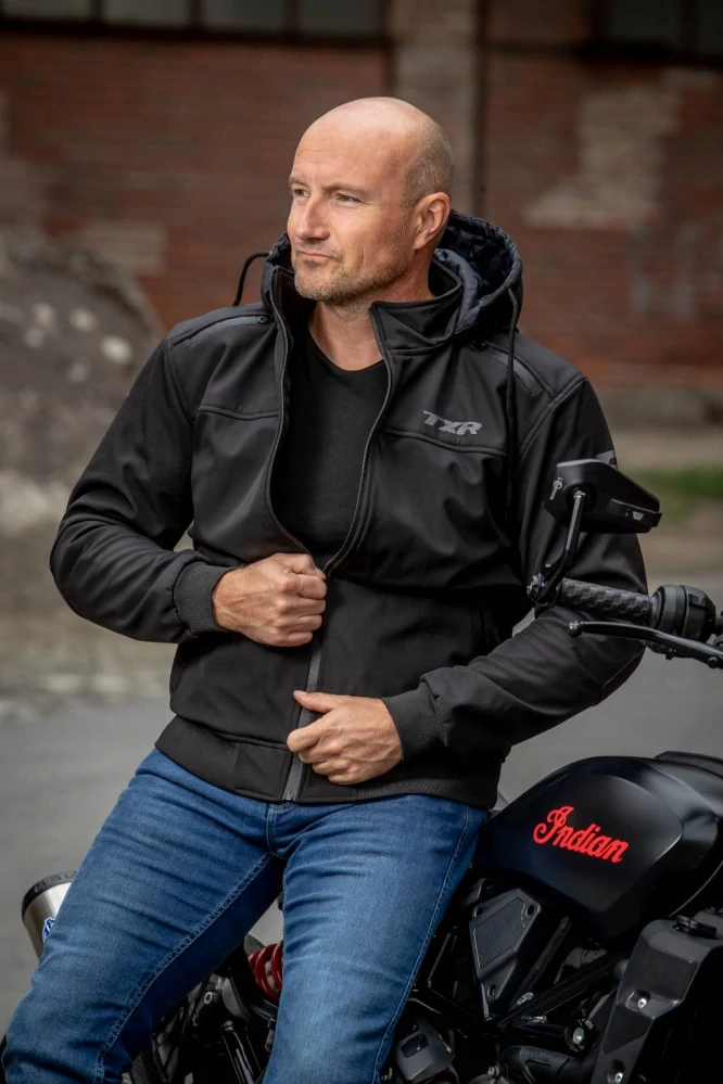 TXR Softshell bunda na motorku Drift 3XL