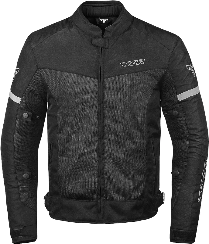 TXR Bunda na motorku Summer čierna 4XL