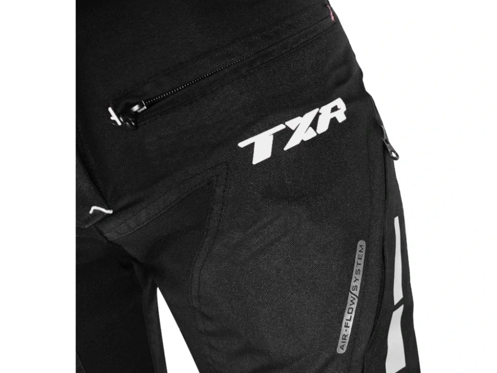 TXR Dámske nohavice na motorku Rival čierne XS