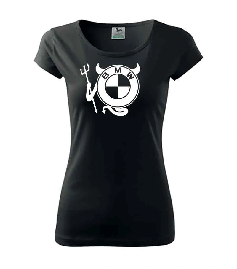 Dámske tričko s motívom BMW devil
