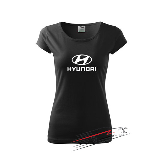 Dámske tričko s motívom Hyundai