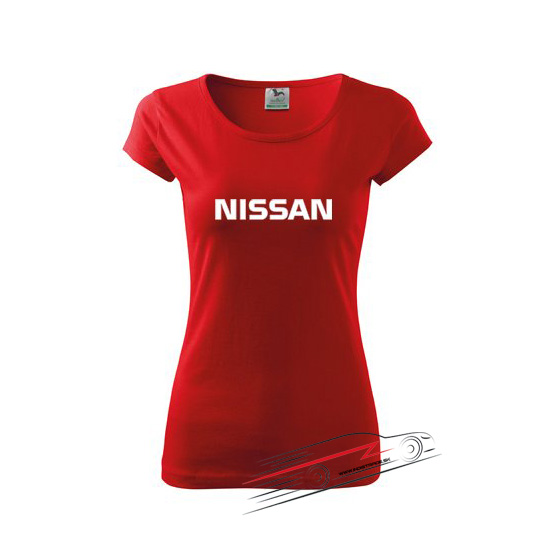 Dámske tričkos motívom Nissan