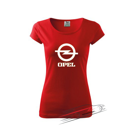 Dámske tričko s motívom Opel