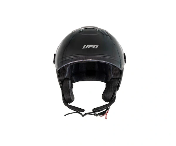 UFO PLAST Otvorená prilba na motorku NIXIE matná čierna L