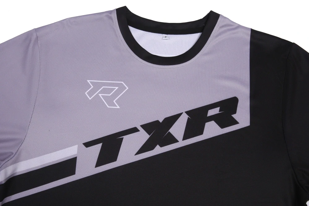 TXR Motokrosový dres Vortex čierno-sivý XL