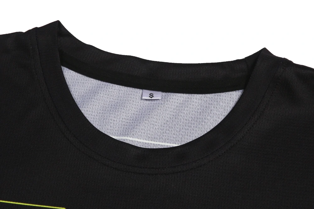 TXR Detský motokrosový dres Pulse čierno-fluo žltý XS