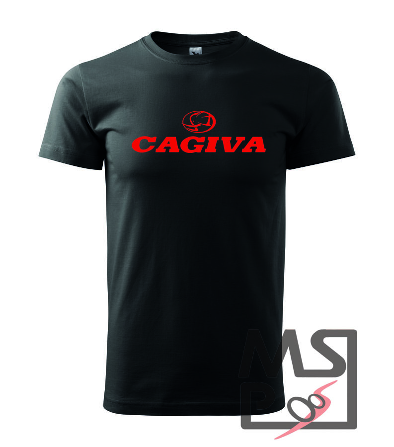 Tričko s motívom Cagiva 01