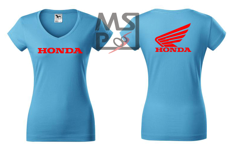 Dámske tričko s motívom Honda 12