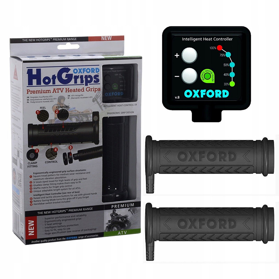 OXFORD Vyhrievané gripy OF770 ATV Premium 22mm