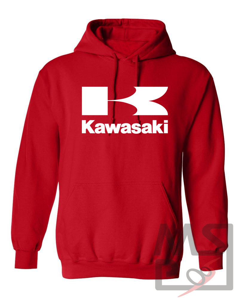 Mikina s motívom Kawasaki 77