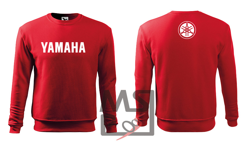 Mikina s motívom Yamaha 74