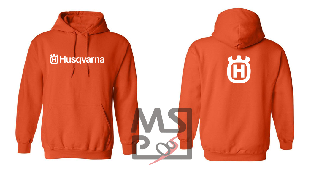 Mikina s motívom Husqvarna