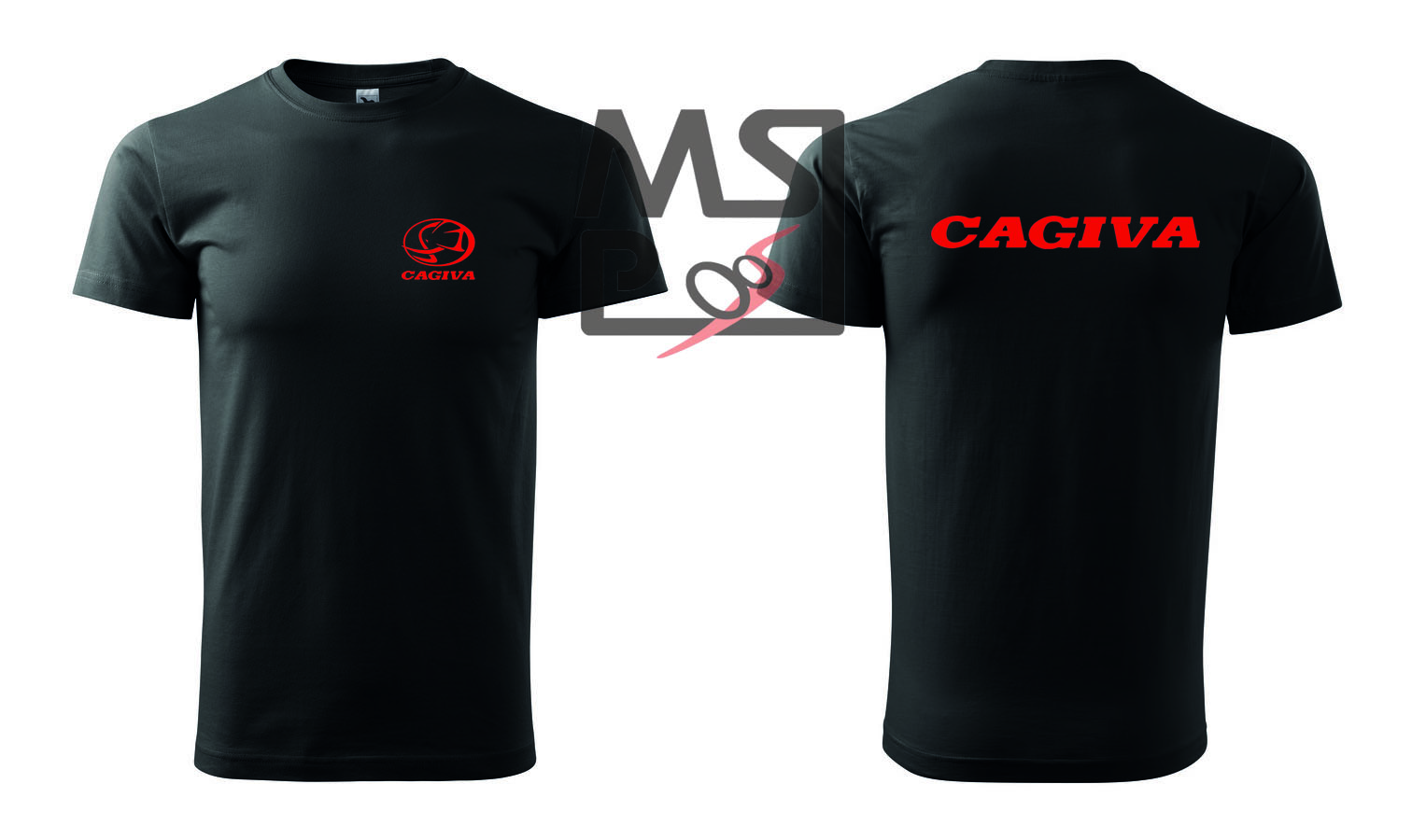 Tričko s motívom Cagiva 02