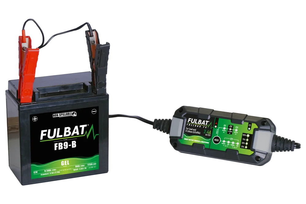 FULBAT Nabíjačka akumulátorov FULLOAD F4 2A (vhodná aj pre lithiové batérie)