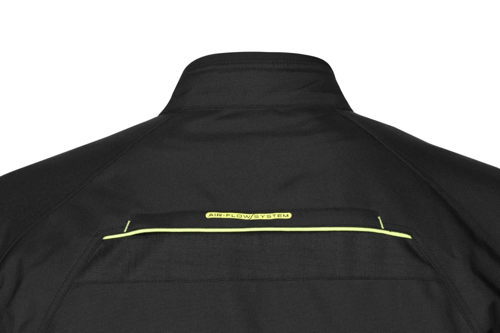 TXR Bunda na motorku Visper čierno-fluo žltá 3XL