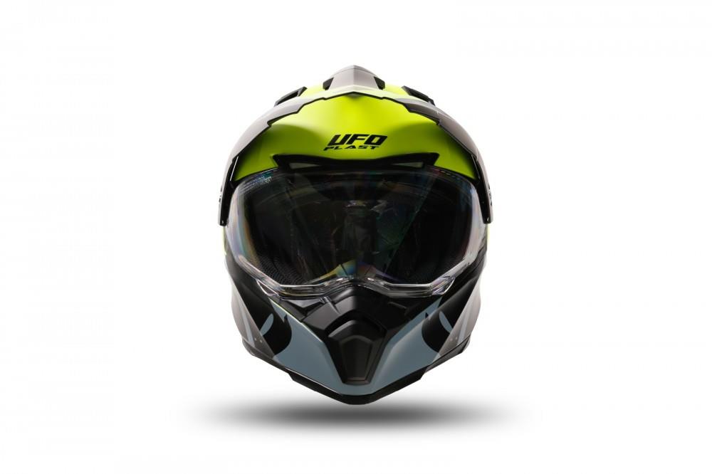 UFO PLAST Prilba ARIES Enduro 2024 žltá/čierna XL