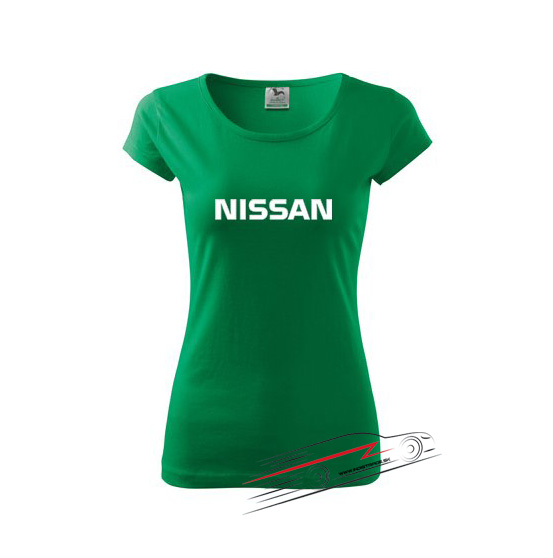 Dámske tričkos motívom Nissan