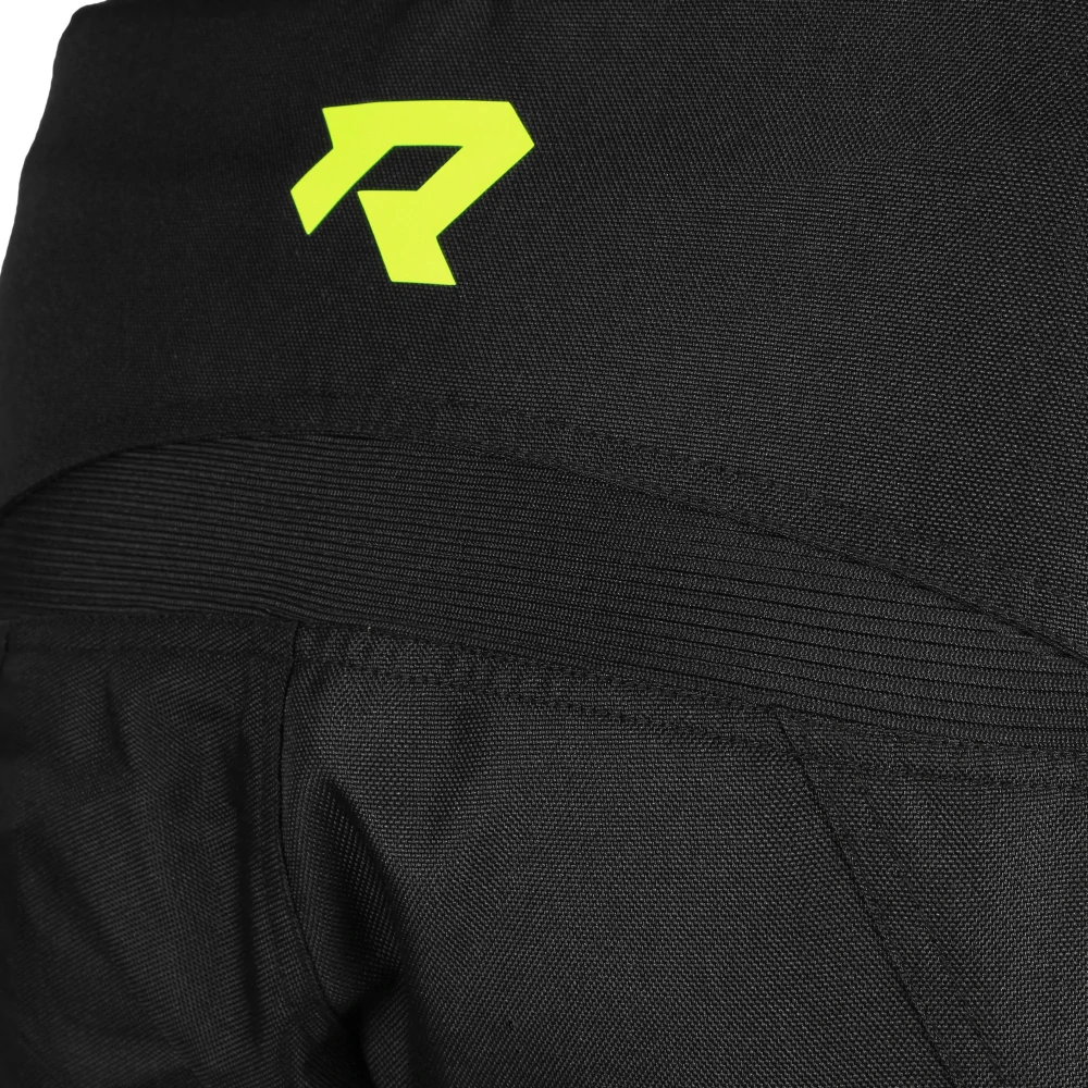 TXR Detské motokrosové nohavice Pulse čierno-fluo žlté 6-7