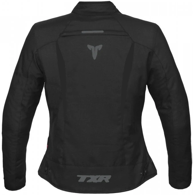 TXR Dámska bunda na motorku Elisa čierna 3XL