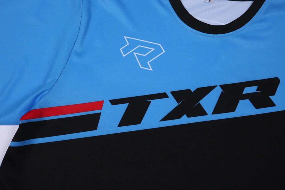 TXR Motokrosový dres Vortex čierno-modrý L