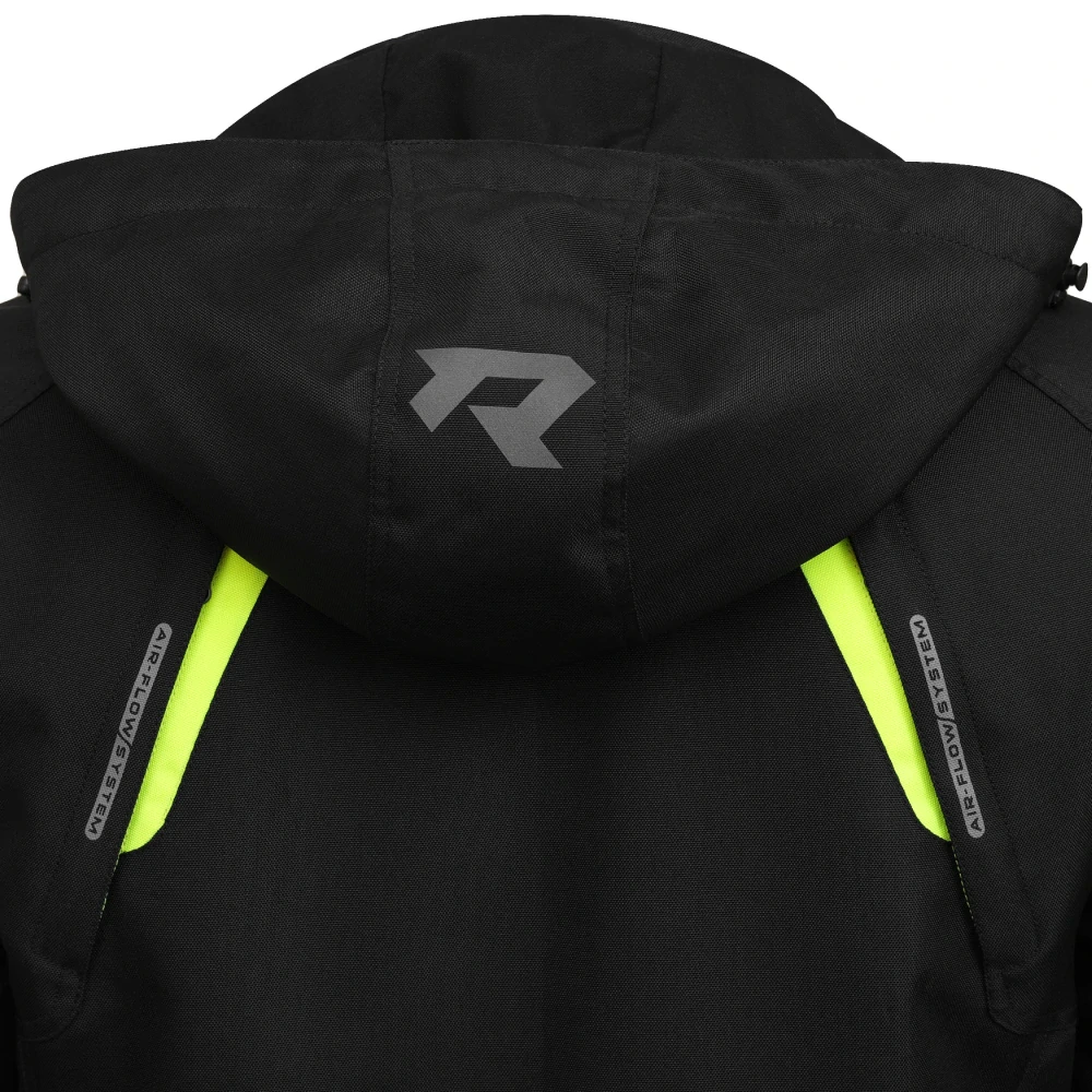TXR Bunda na motorku Striker čierno-fluo-žltá L