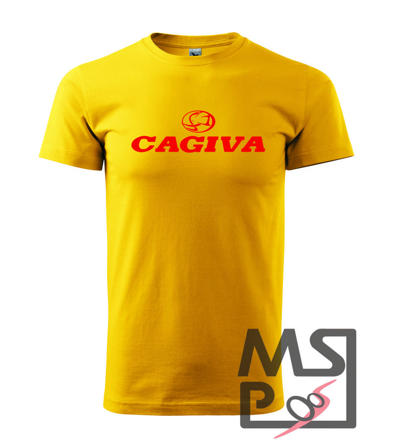 Tričko s motívom Cagiva 01