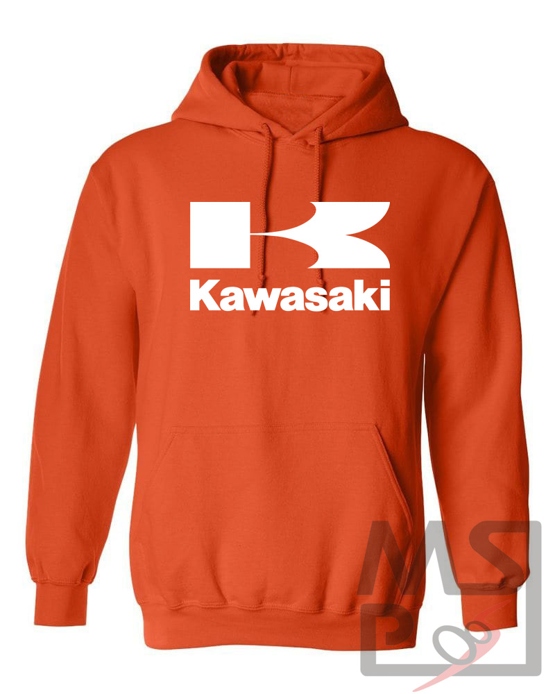 Mikina s motívom Kawasaki 77
