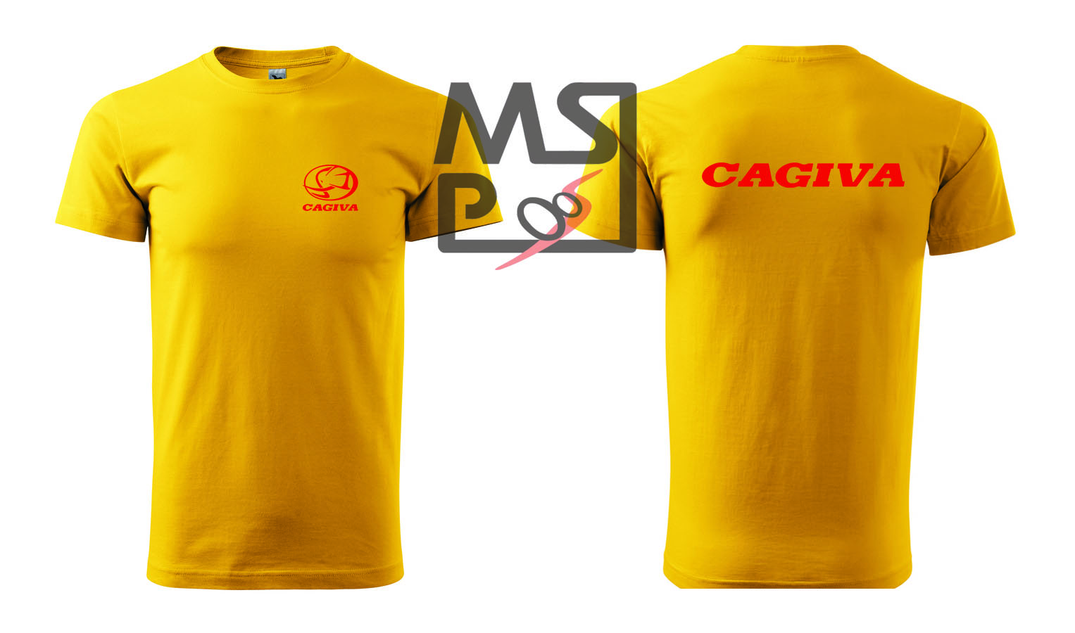 Tričko s motívom Cagiva 02