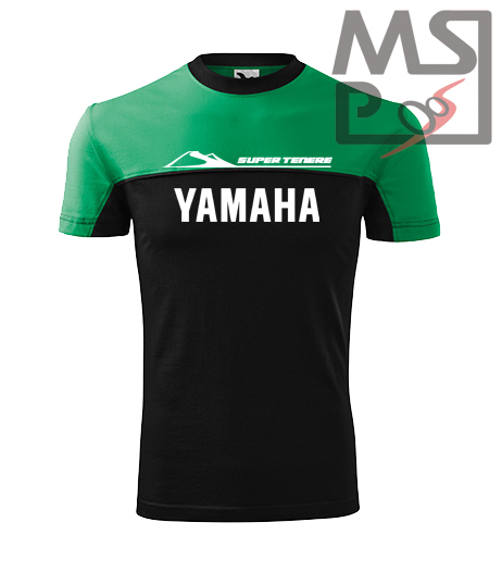 Tričko s moto motívom Yamaha Super Tenere